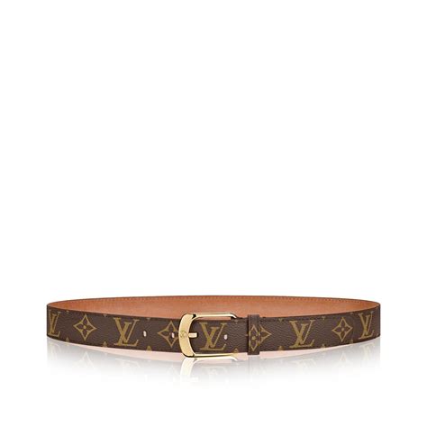 Ellipse Monogram Belt Monogram Canvas 